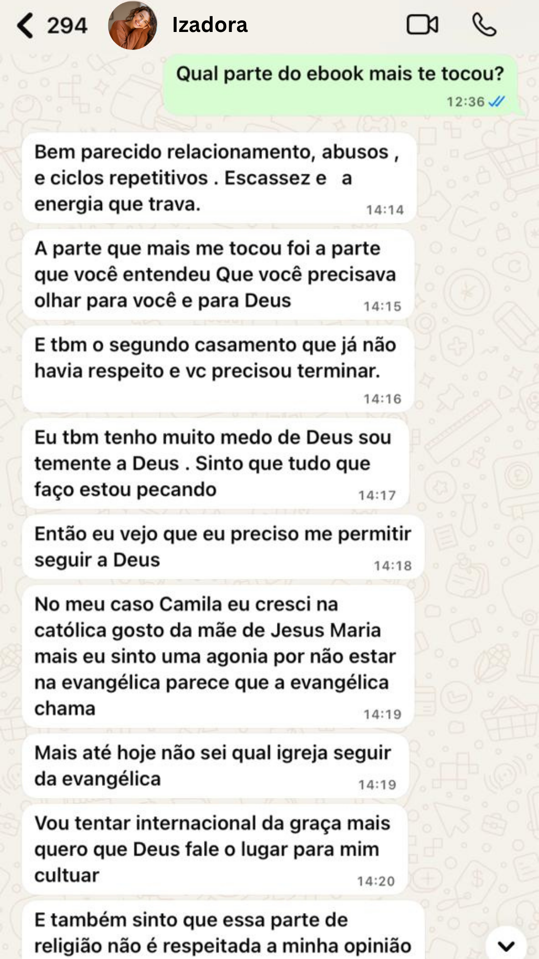 Depoimento Larissa